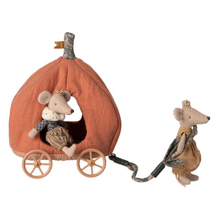 Maileg Mouse Pumpkin Carriage