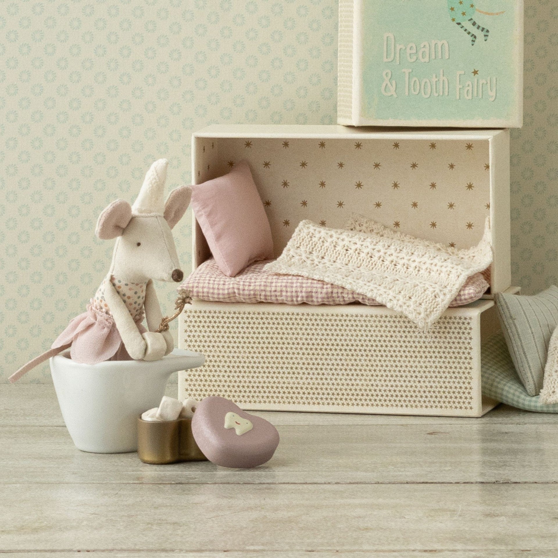Maileg Small Tooth Box - Heather