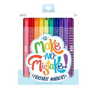 Ooly Make No Mistake Markers - Set of 12
