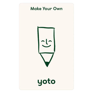 Yoto Make Your Own Cards Pack Of 10 Card Set