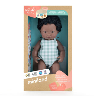 Miniland Boy Doll - Damson 38cm