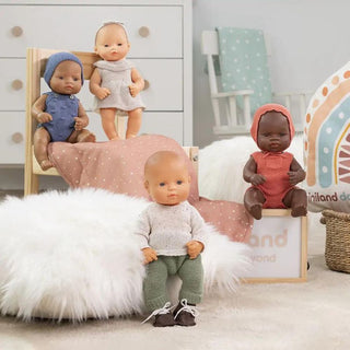 Miniland Knitted Romper Outfit 32cm