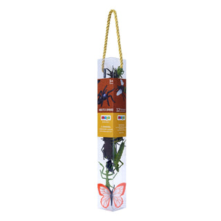 Mojo Insects and Spider Tube - 12 Piece