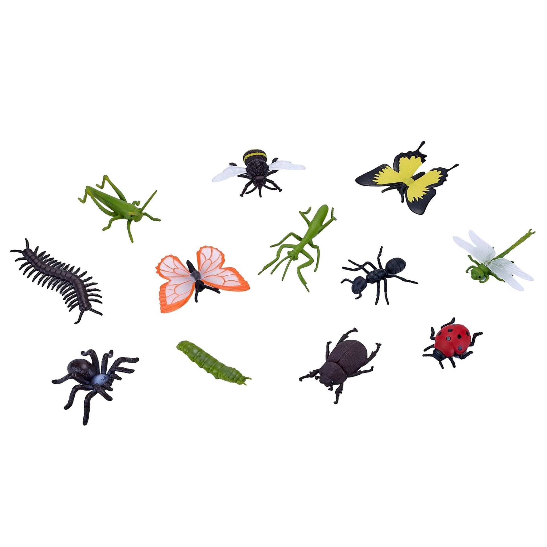 Mojo Insects and Spider Tube - 12 Piece