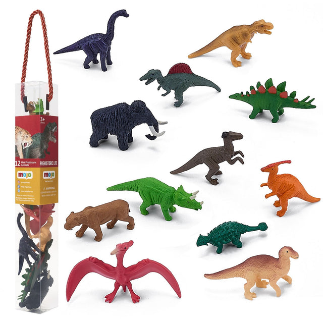 Mojo Prehistoric Life Tube - 12 Piece