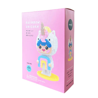 Momiji Rainbow Unicorn Mini Bricks