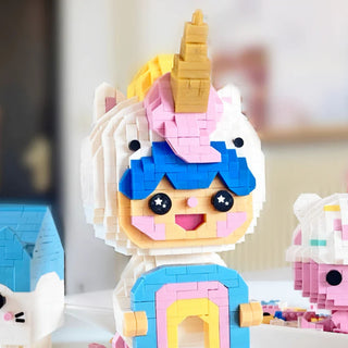 Momiji Rainbow Unicorn Mini Bricks