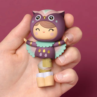 Momiji Sugar Plum Wood Blind Box Message Doll