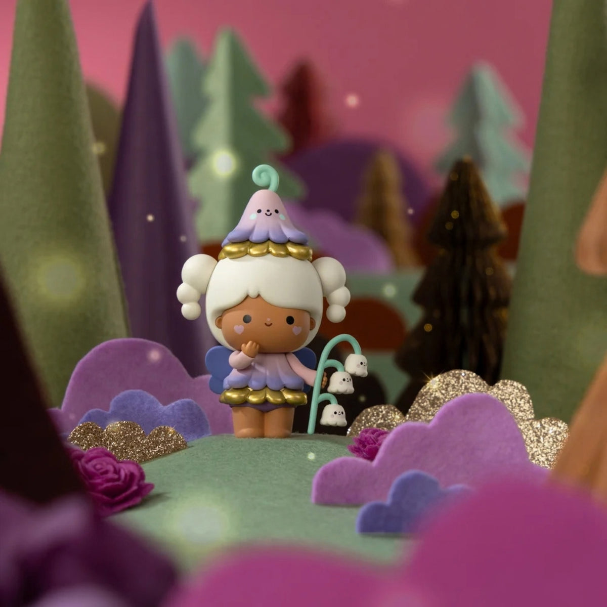 Momiji Sugar Plum Wood Blind Box Message Doll