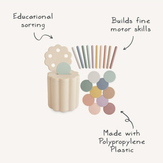 Mushie Coin & Tube Sorting Set
