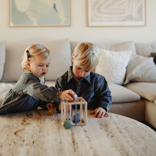 Mushie Elastic Shape Sorter