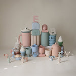 Mushie Bath Play Set - Pour and Play