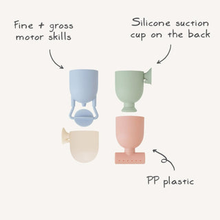 Mushie Bath Play Set - Pour and Play