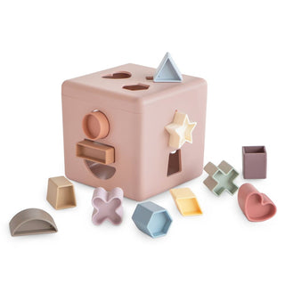 Mushie Shape Sorting Box - Petal