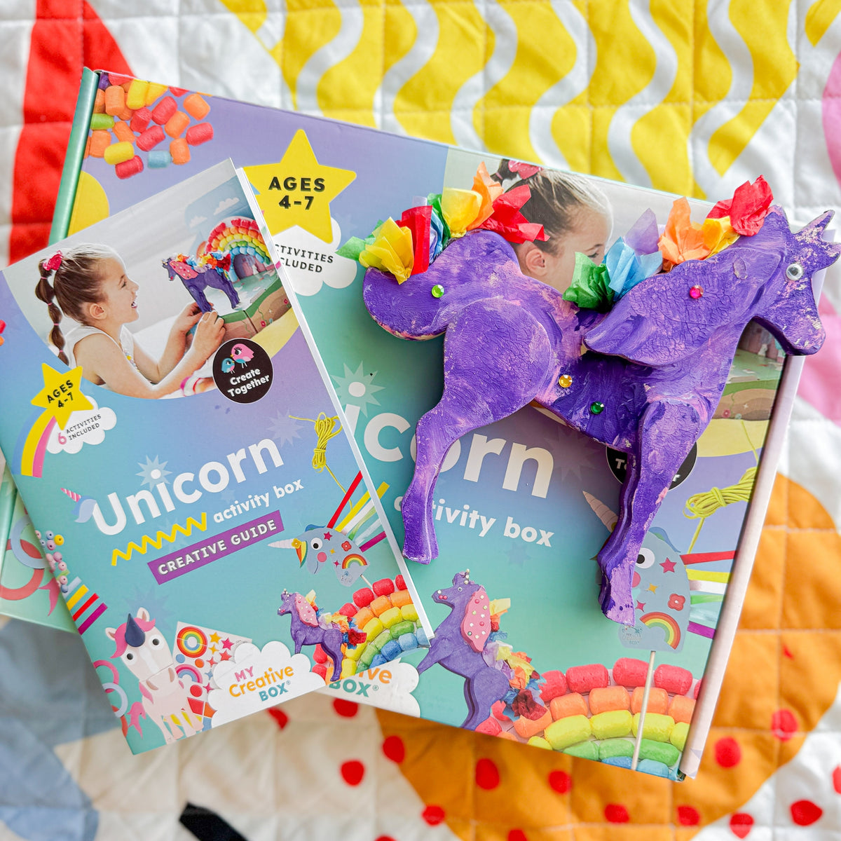 My Creative Box Unicorn and Fairy Collage Activity Box