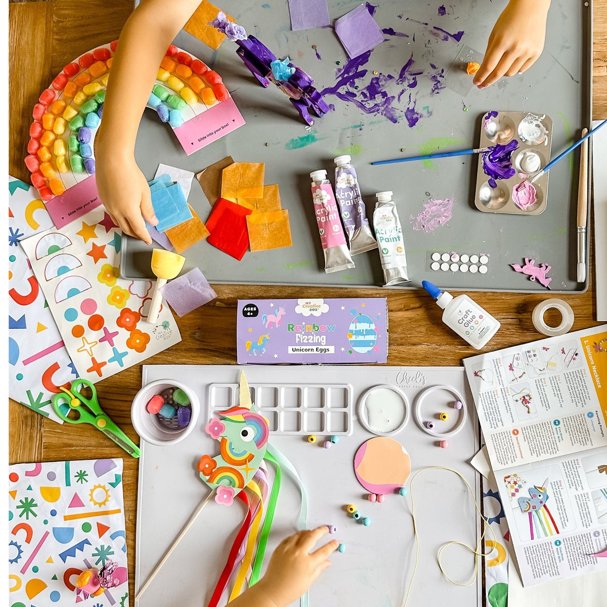 My Creative Box Unicorn and Fairy Collage Activity Box