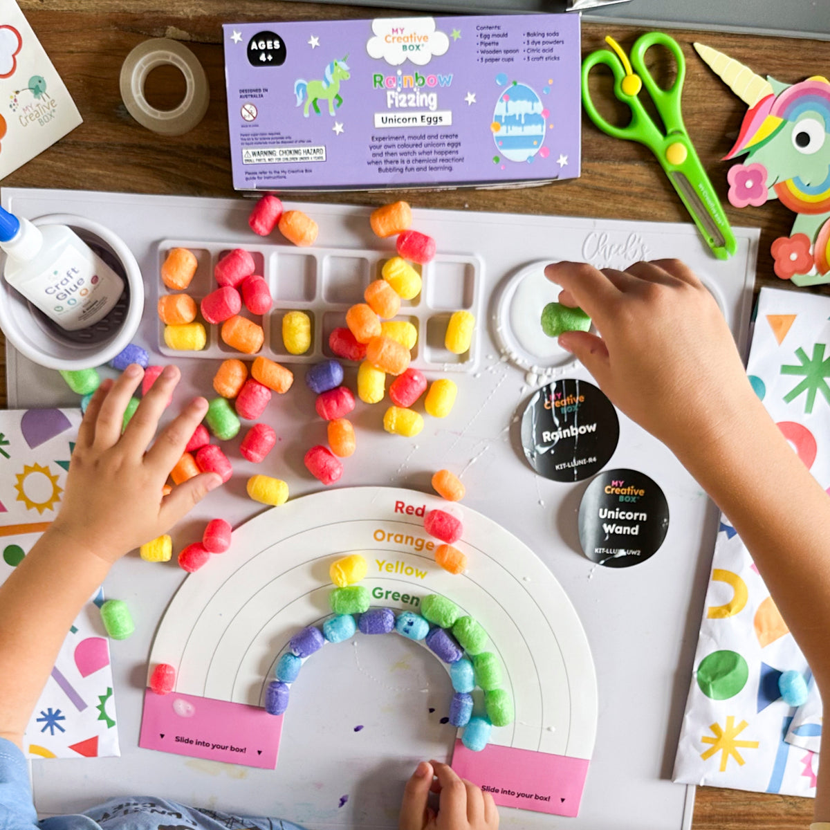 My Creative Box Unicorn and Fairy Collage Activity Box