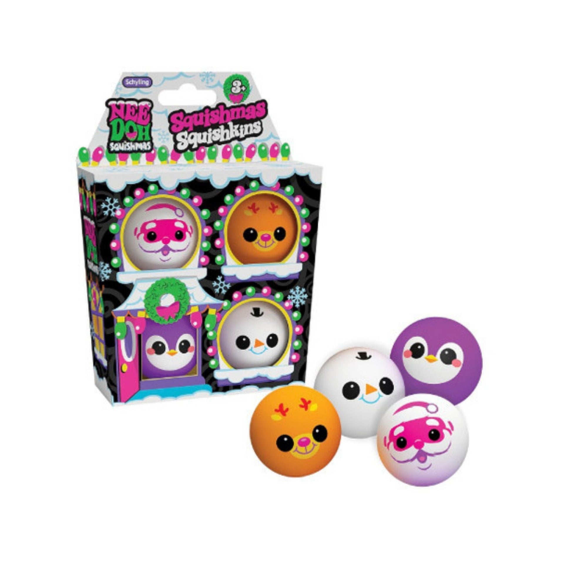NeeDoh Squishmas Squishkins