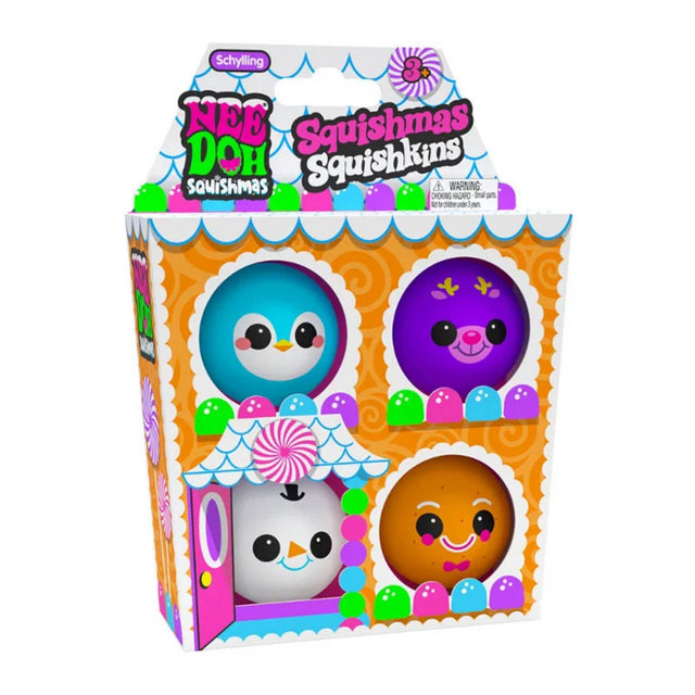 NeeDoh Squishmas Squishkins