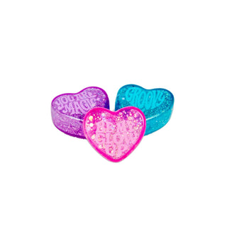 Needoh Teenie Sparkle Hearts