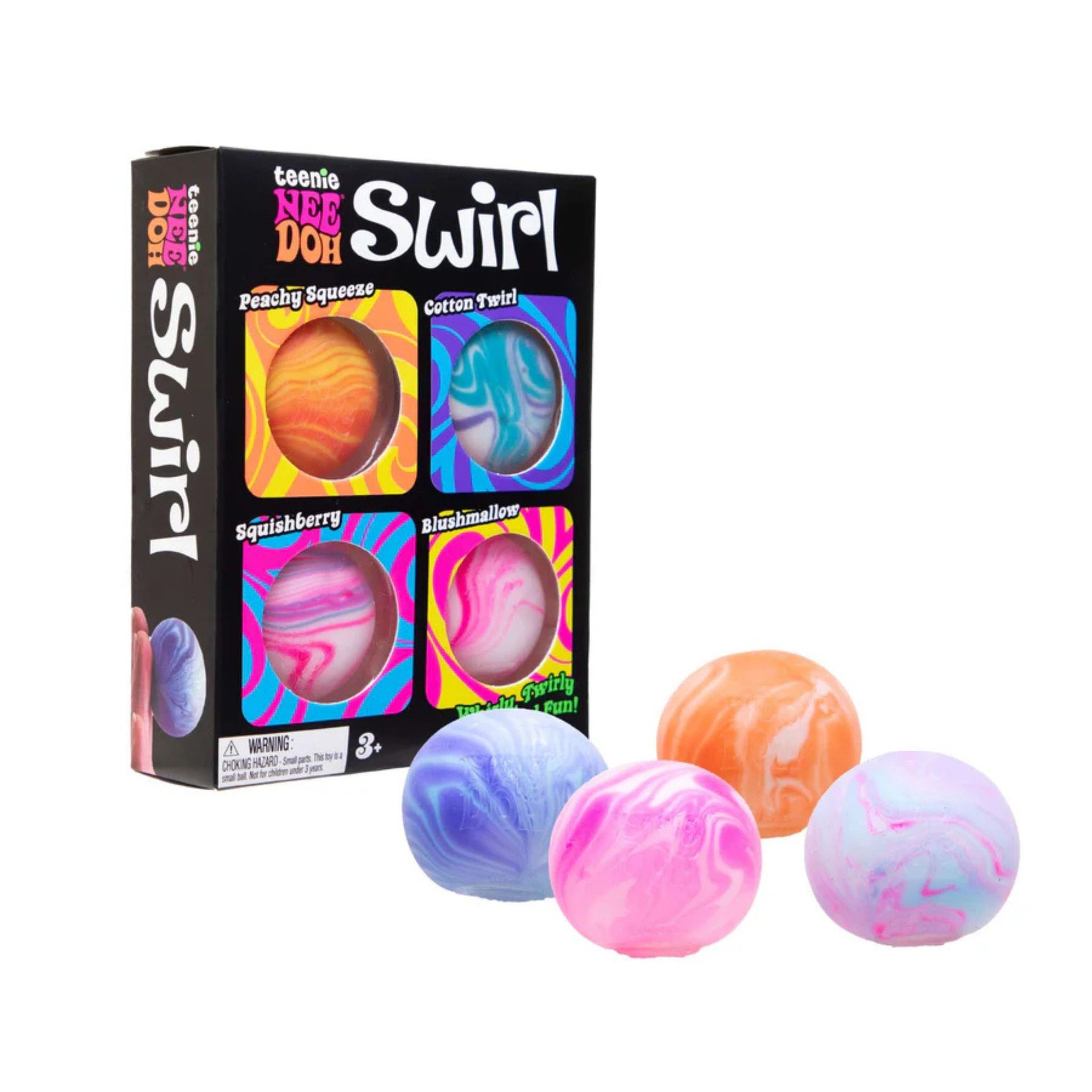 NeeDoh Swirl Teenie Multipack