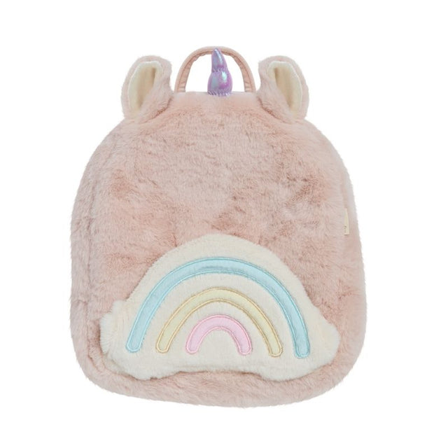Olli Ella Hopalong Unicorn Backpack - Pink