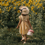Olli Ella Mushroom Basket - Musk