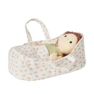 Olli Ella Dinkum Doll Carry Cot - Rainbow