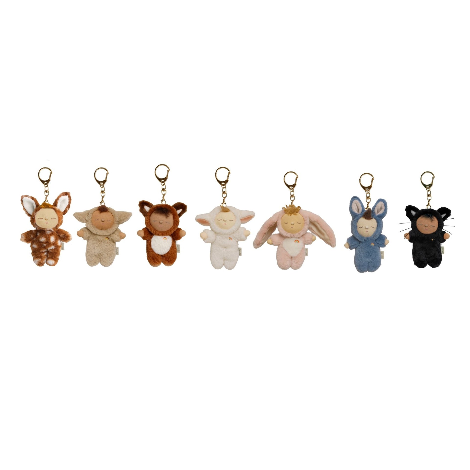 Olli Ella Cozy Bag Charm - Cat Nox