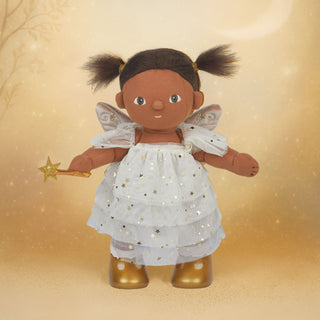 Olli Ella Dinkum Dolls Fairy Outfit Set - Pearl
