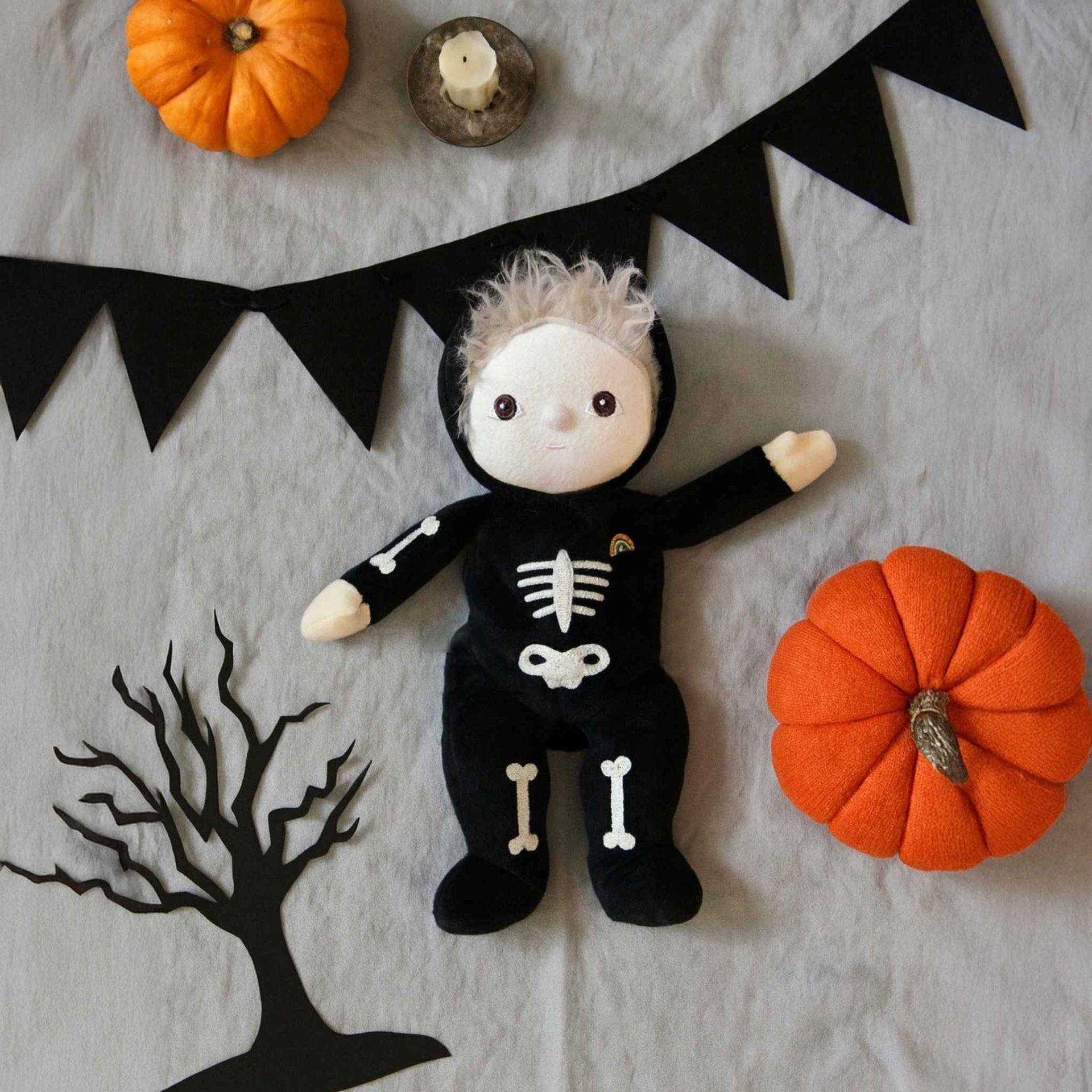 Olli Ella Dinky Dinkum Doll - Scully Skeleton