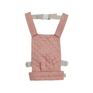 Olli Ella Dinkum Dolls Quilted Carrier - Rose