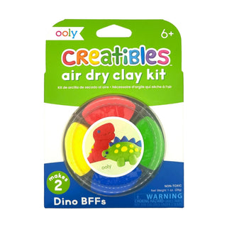 Ooly Creatibles DIY Air Dry Clay Kit - Dino BFFs