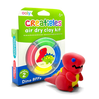 Ooly Creatibles DIY Air Dry Clay Kit - Dino BFFs