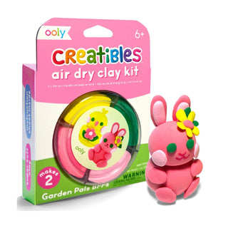 Ooly Creatibles DIY Air Dry Clay Kit - Garden Pals