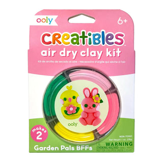 Ooly Creatibles DIY Air Dry Clay Kit - Garden Pals