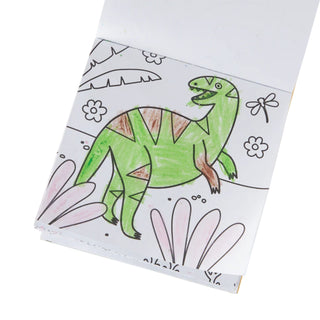 Ooly Carry Along Crayon & Colouring Book Kit - Dinoland