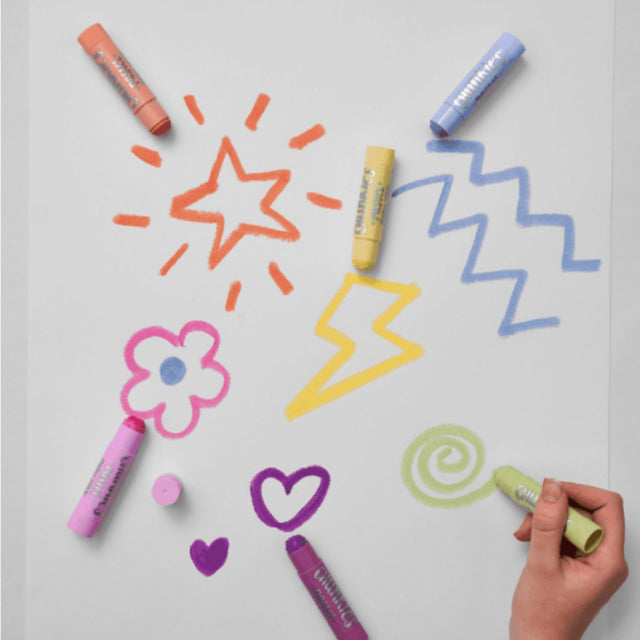Ooly Chunkies Paint Sticks - Pastel