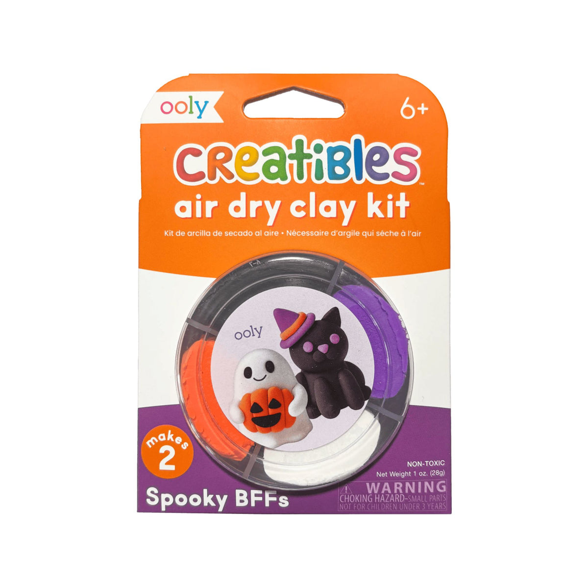 Ooly Creatibles D.I.Y Air Dry Clay BFFs Kit - Spooky BFFs