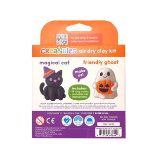 Ooly Creatibles D.I.Y Air Dry Clay BFFs Kit - Spooky BFFs