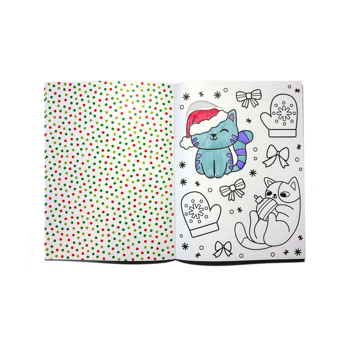 Ooly Colour-in' Sticker Book - Jolly Cheer Doodles
