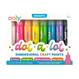 Ooly Dot-A-Lot Dimensional Craft Paint - Bright