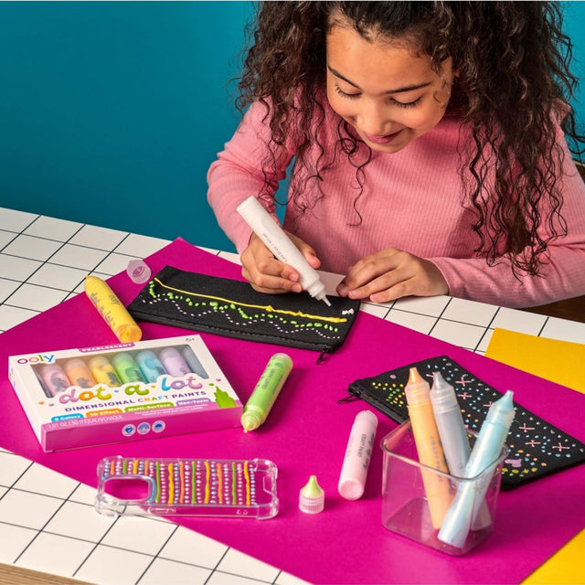 Ooly Dot-A-Lot Dimensional Craft Paint - Pearlescent