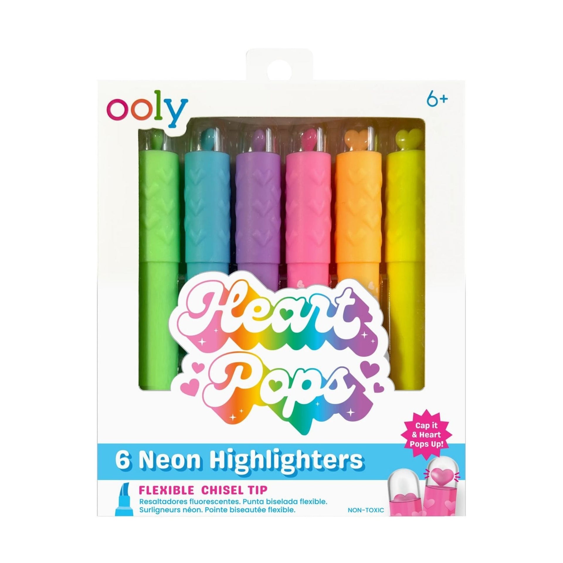 Ooly Heart Pops Neon Highlighters