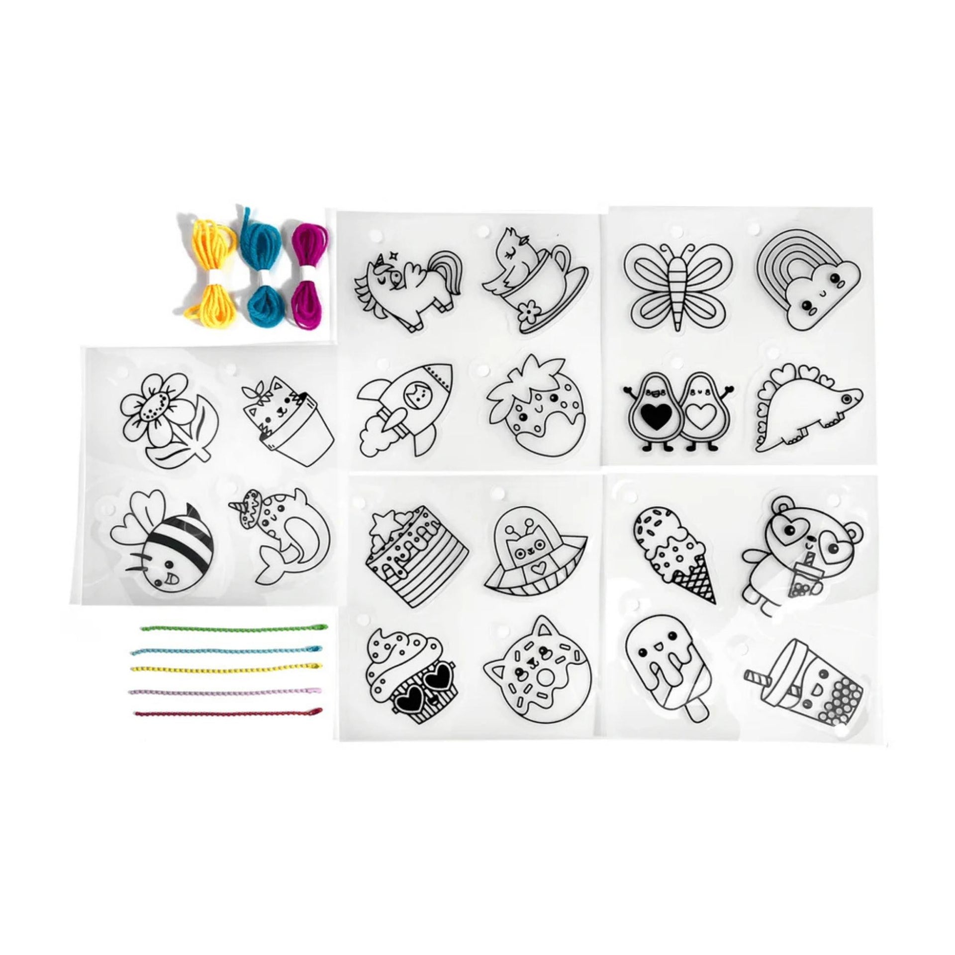 Ooly Shrink-Its! DIY Shrink Art Kit - Cute Crew