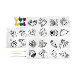 Ooly Shrink-Its! DIY Shrink Art Kit - Cute Crew