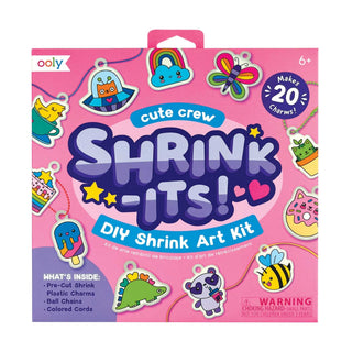 Ooly Shrink-Its! DIY Shrink Art Kit - Cute Crew