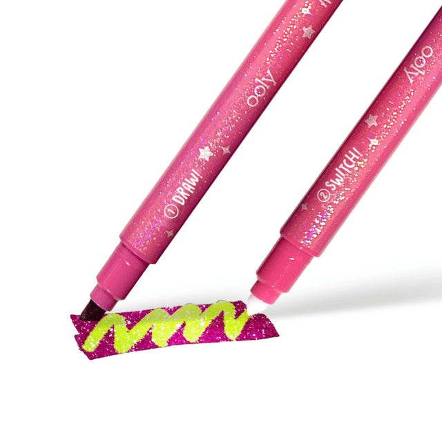 Ooly Switch-Eroo! Sparkle Colour-Changing Markers