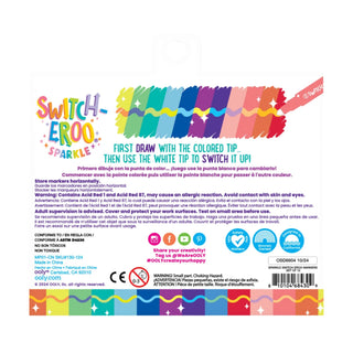 Ooly Switch-Eroo! Sparkle Colour-Changing Markers