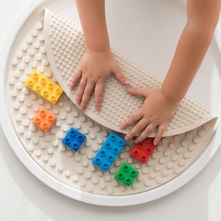 Inspire My Play Building Block Mat - Stone